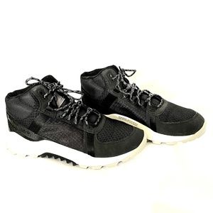 Timberland Solar Wave Mid Black Mesh Mens Hiking … - image 1